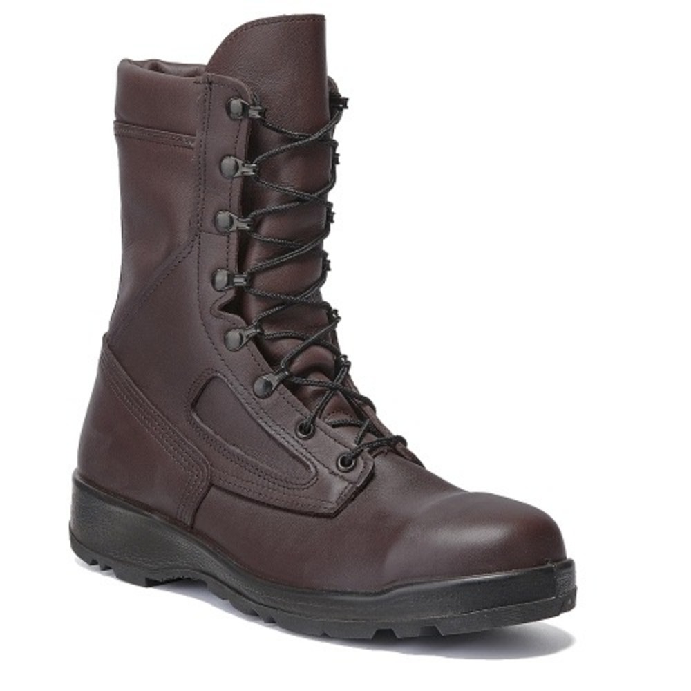 New‎ NWT Belleville Brown 330 ST / Wet Weather Steel Toe Flight Boot - 8W